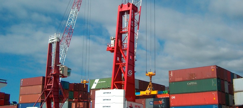 Une nouvelle grue portuaire GOTTWALD